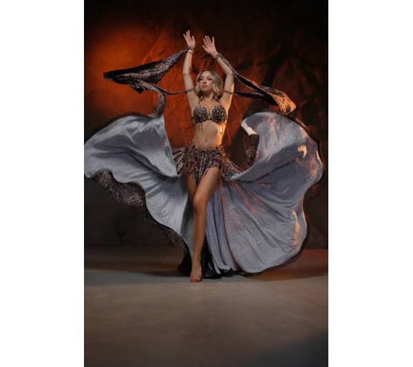 Professional bellydance costume (Classic 422A_1s)